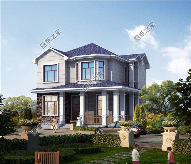 農(nóng)村9米*9米建房圖，5套小戶型別墅超好看！