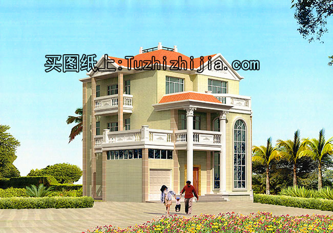 獨(dú)棟三層別墅，三代也不過(guò)時(shí)，讓城里人羨慕吧!