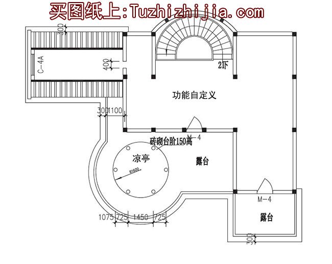 3款三層半四層別墅設計圖紙，造價50萬左右，布局簡直沒得挑