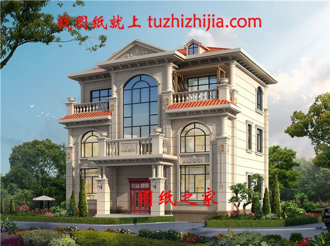 12米×10米農(nóng)村自建房平面圖，保證讓你眼前一亮