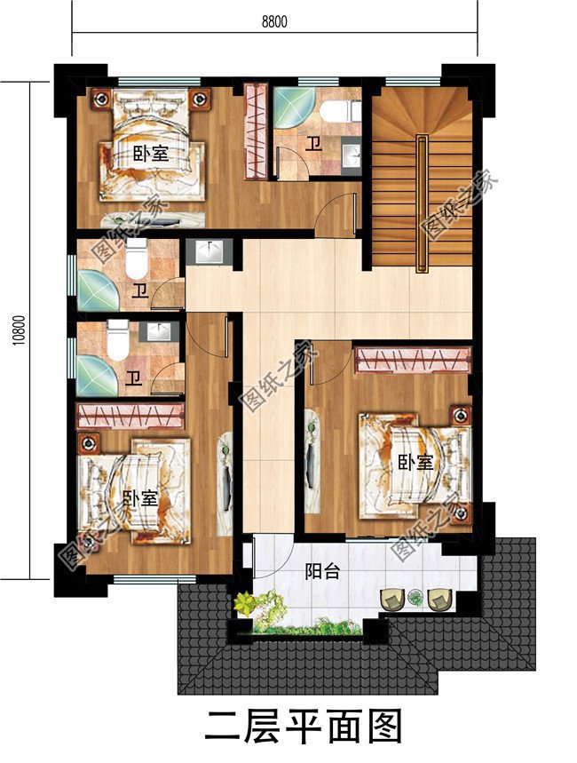 25萬左右農(nóng)村三層別墅，小戶型夠全家人居住