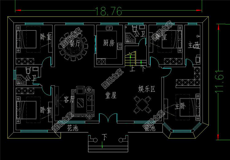 農(nóng)村四室一廳的平房圖，8萬就能建起，讓你在村里脫穎而出