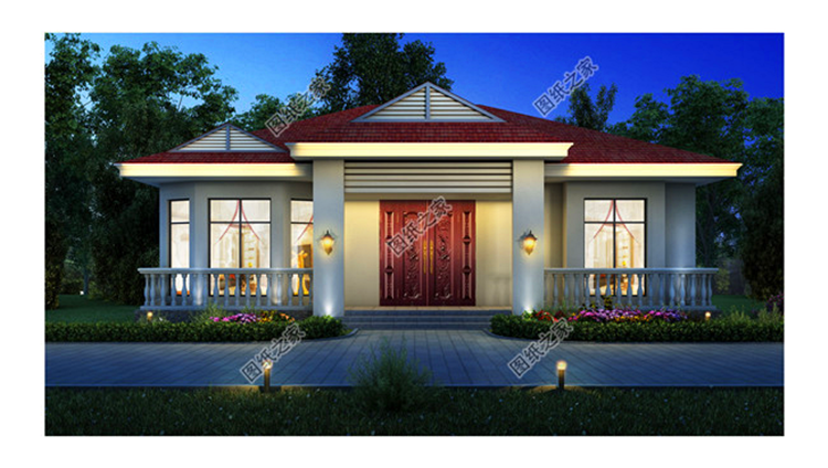 農(nóng)村四室一廳的平房圖，8萬就能建起，讓你在村里脫穎而出