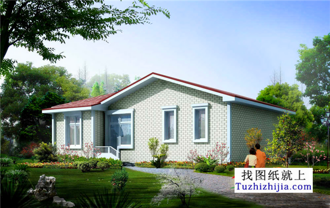 農(nóng)村90平方米一層房子設(shè)計圖，每款不超10萬，再也不用為小宅基地發(fā)愁