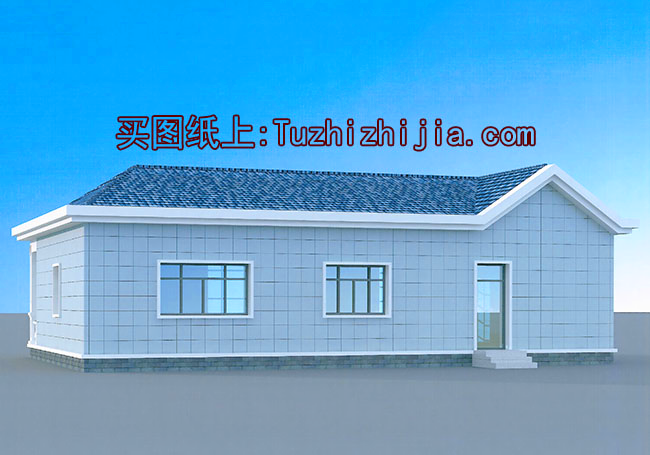 現(xiàn)代農(nóng)村一層平房圖片，簡單漂亮，保證讓你眼前一亮