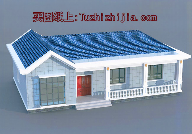 現(xiàn)代農(nóng)村一層平房圖片，簡單漂亮，保證讓你眼前一亮