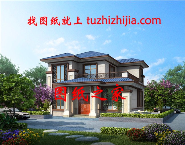 4套農(nóng)村二層樓房普通設(shè)計圖，造價13萬左右，風(fēng)格齊全，造價低