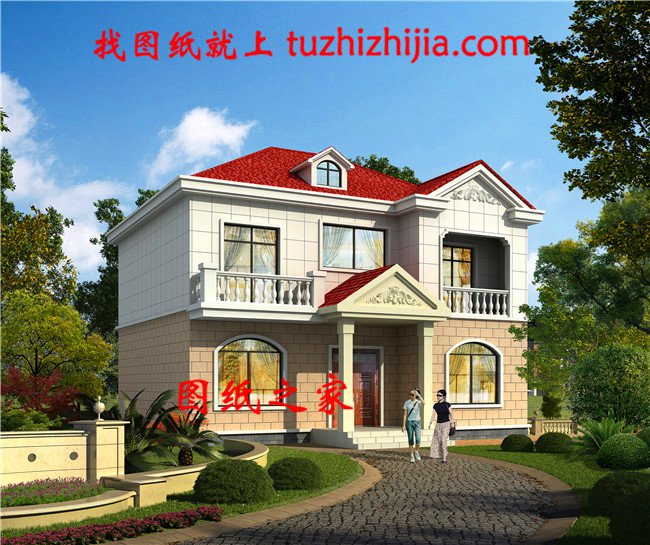 農(nóng)村二層樓房普通設(shè)計(jì)圖，造價(jià)15萬(wàn)，真正適合自家的住宅