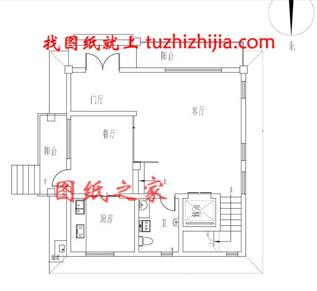 農(nóng)村自建房三層半實景圖，戶型超實用！