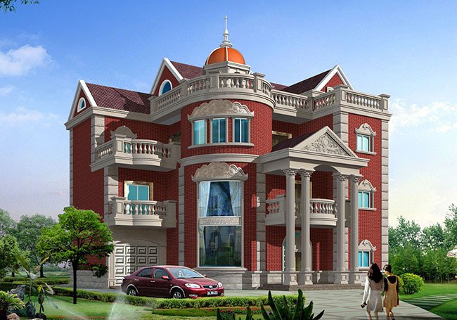 農(nóng)村自建房三層半實景圖，戶型超實用！