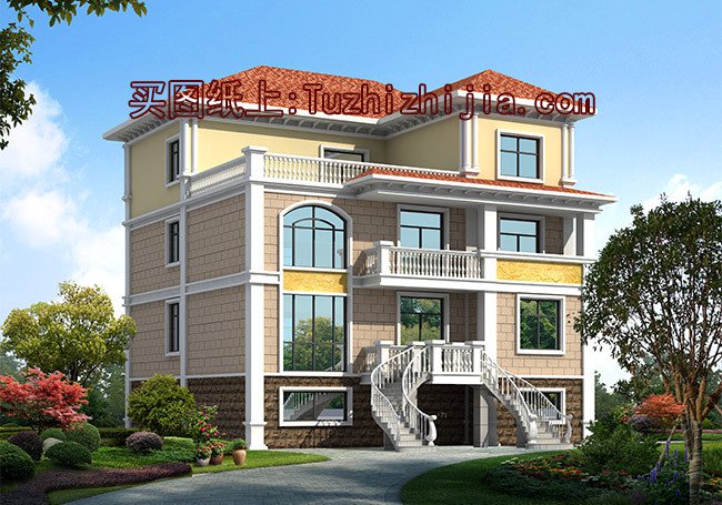 農(nóng)村自建房三層半實景圖，戶型超實用！