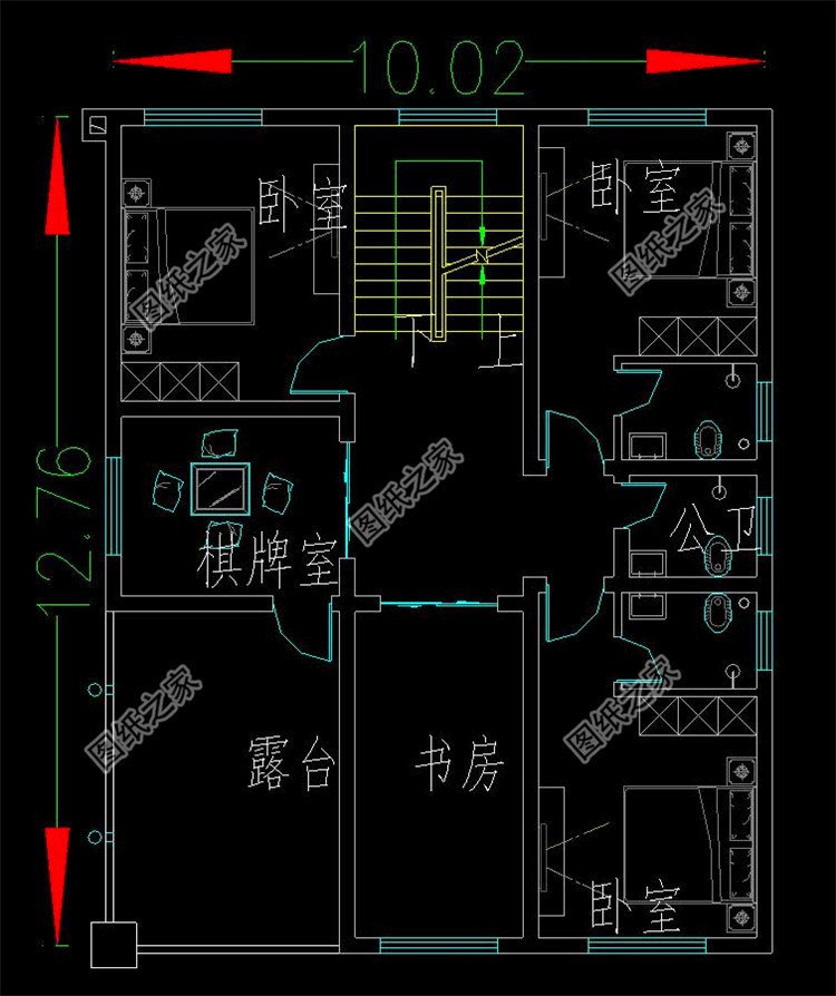 推薦：這四款10×12米三層房屋設(shè)計圖，戶型經(jīng)典耐看