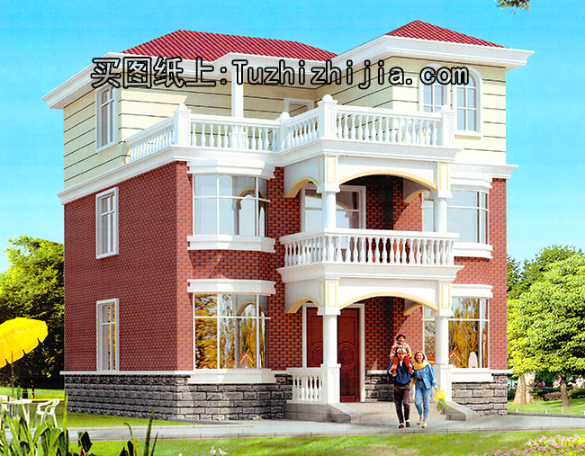 農(nóng)村三層20萬自建房圖，不用借錢都能蓋，建好后羨慕倒一大片人