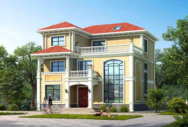 推薦：三款120平米三層農(nóng)村建房子設(shè)計圖，保證讓你眼前一亮