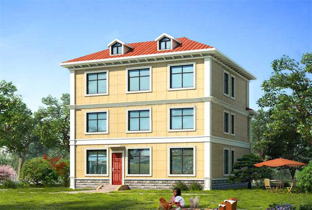 推薦：三款120平米三層農(nóng)村建房子設(shè)計圖，保證讓你眼前一亮