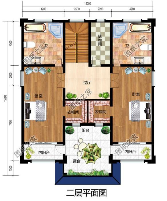 3套三層別墅大戶型方案，有效果圖和平面圖，過完年就建
