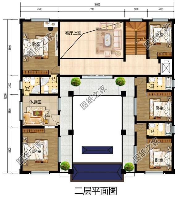3套三層別墅大戶型方案，有效果圖和平面圖，過完年就建