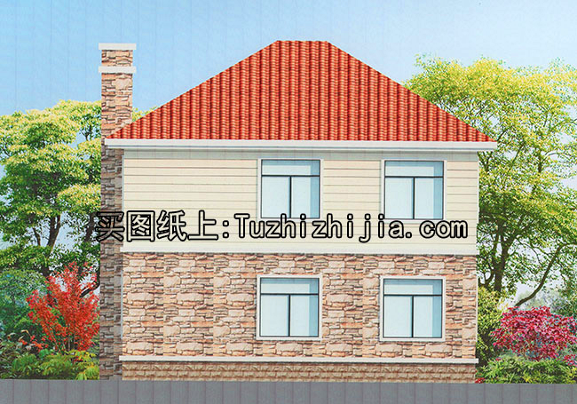 90至100平方兩層房子平面圖，經(jīng)濟實用，親戚朋友見了都說好