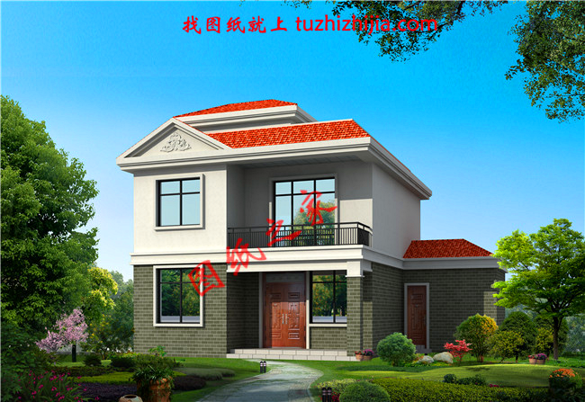 90至100平方兩層房子平面圖，經(jīng)濟實用，親戚朋友見了都說好