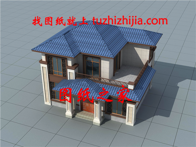 農(nóng)村20萬二層樓房圖片大陽(yáng)臺(tái)，居住舒適，親戚看了都想建