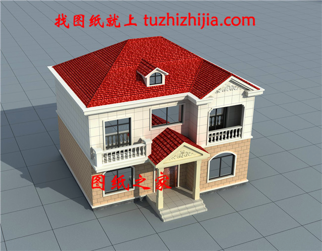 農(nóng)村20萬二層樓房圖片大陽(yáng)臺(tái)，居住舒適，親戚看了都想建