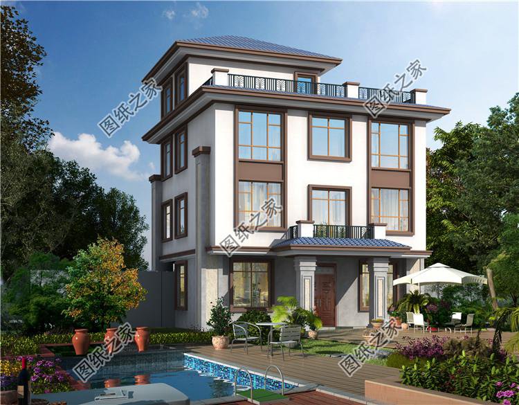 農(nóng)村三層自建房效果圖，經(jīng)濟實用，保證讓你眼前一亮