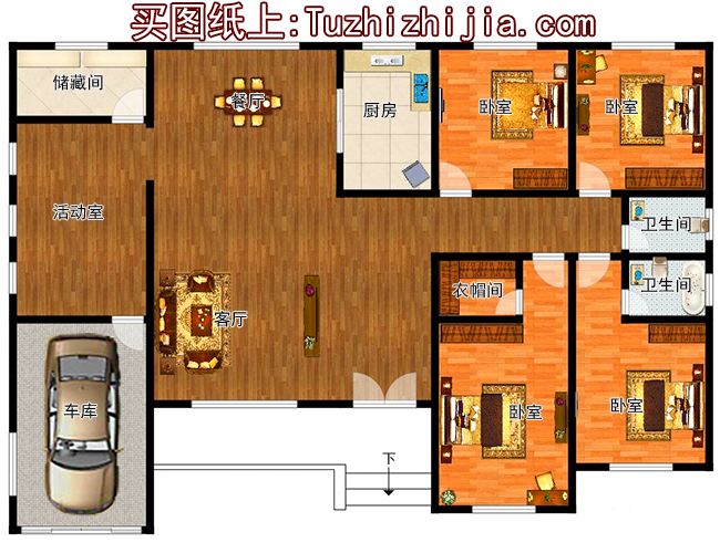 10款一層自建房圖紙，竟讓人如此心動，借錢都要蓋！