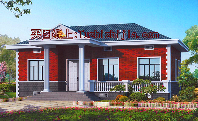 農(nóng)村120平米一層自建房圖，最低造價(jià)僅10萬(wàn)，不建還在等什么