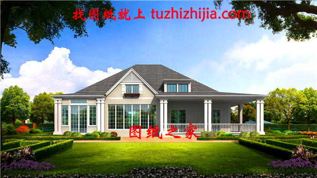 現(xiàn)代農(nóng)村一層平房圖片，簡單大氣，看一眼你就忍不住想建