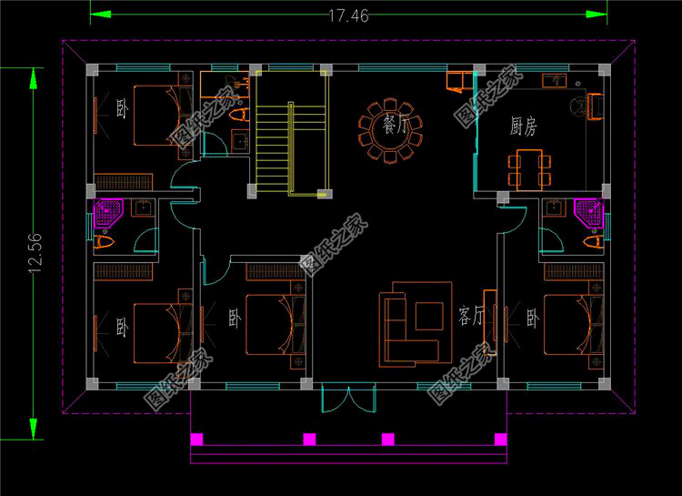 現(xiàn)代農(nóng)村一層平房圖片，簡單大氣，看一眼你就忍不住想建