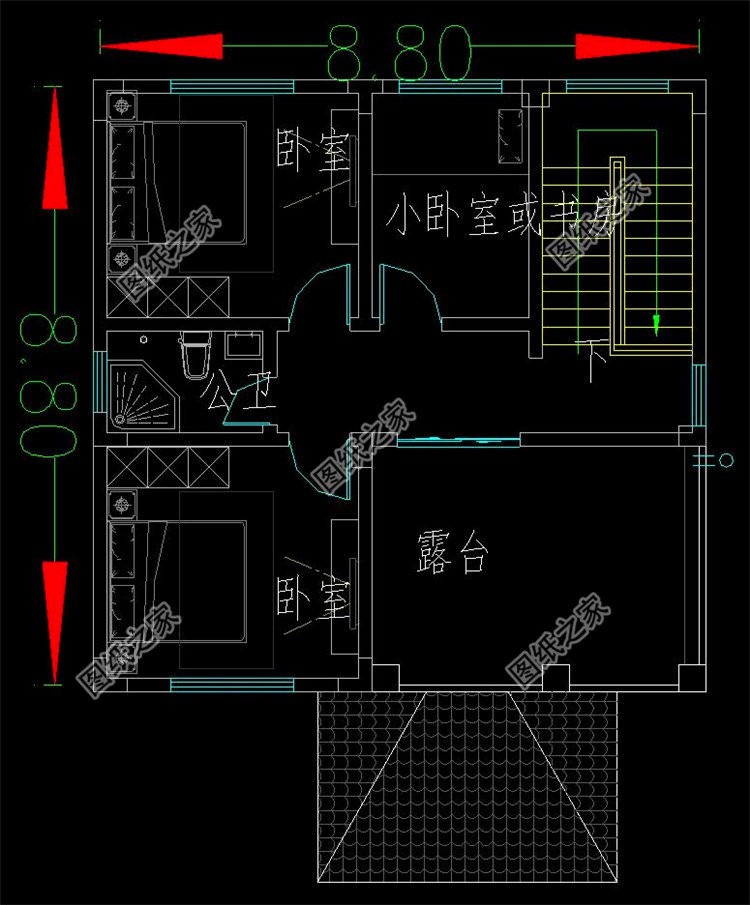 這4款農(nóng)村80平方普通三層樓圖紙，看過(guò)的人都說(shuō)好，你還不快看看