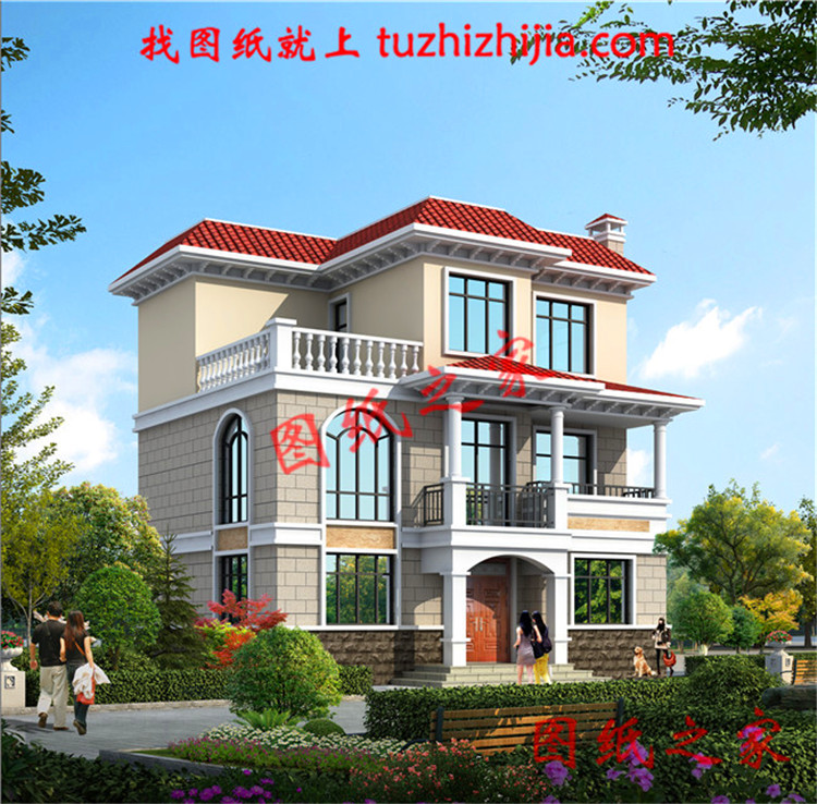 這4款農(nóng)村80平方普通三層樓圖紙，看過(guò)的人都說(shuō)好，你還不快看看