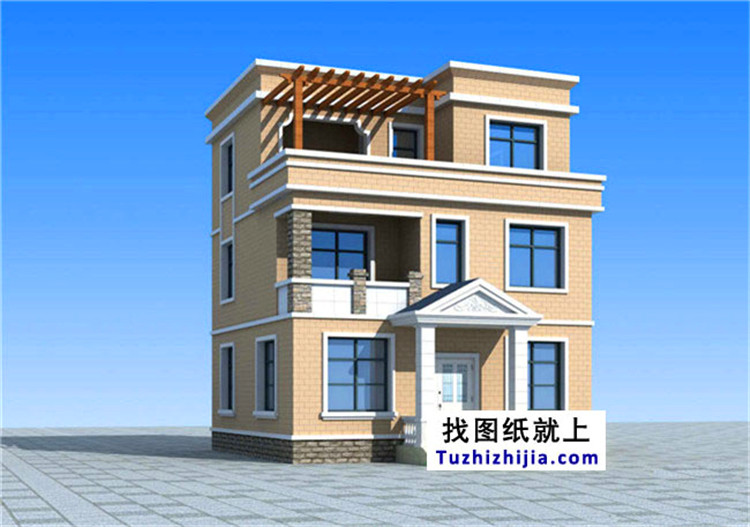 這4款農(nóng)村80平方普通三層樓圖紙，看過(guò)的人都說(shuō)好，你還不快看看