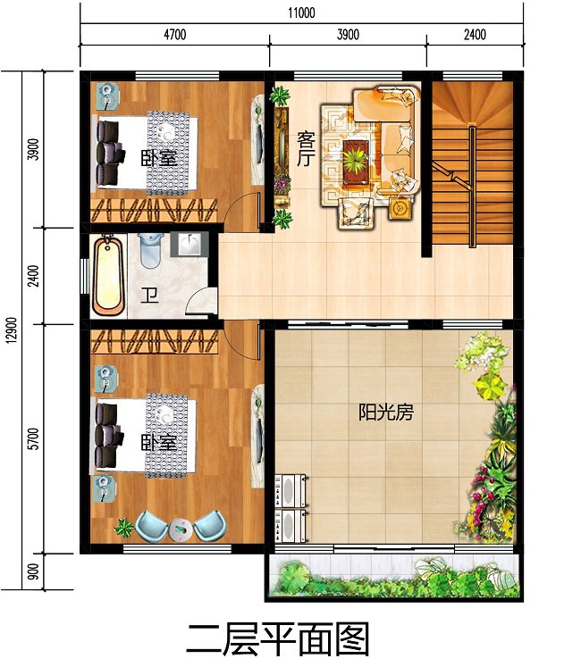 五款140平方米農(nóng)村建房圖紙，造價(jià)30萬(wàn)以?xún)?nèi)，這樣的設(shè)計(jì)誰(shuí)不喜歡？