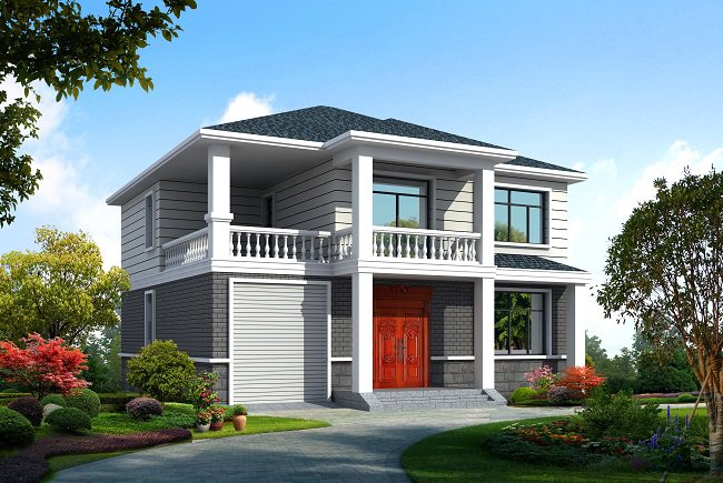 五款140平方米農(nóng)村建房圖紙，造價(jià)30萬(wàn)以?xún)?nèi)，這樣的設(shè)計(jì)誰(shuí)不喜歡？