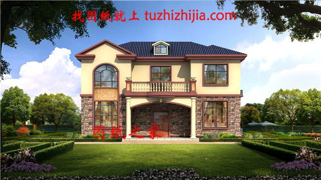 120平米農村房屋設計圖，80%的人都喜愛