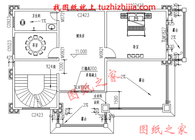 120平米農村房屋設計圖，80%的人都喜愛