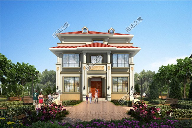 農(nóng)村二層半小戶型別墅設(shè)計(jì)圖，建一棟絕對(duì)是人生贏家