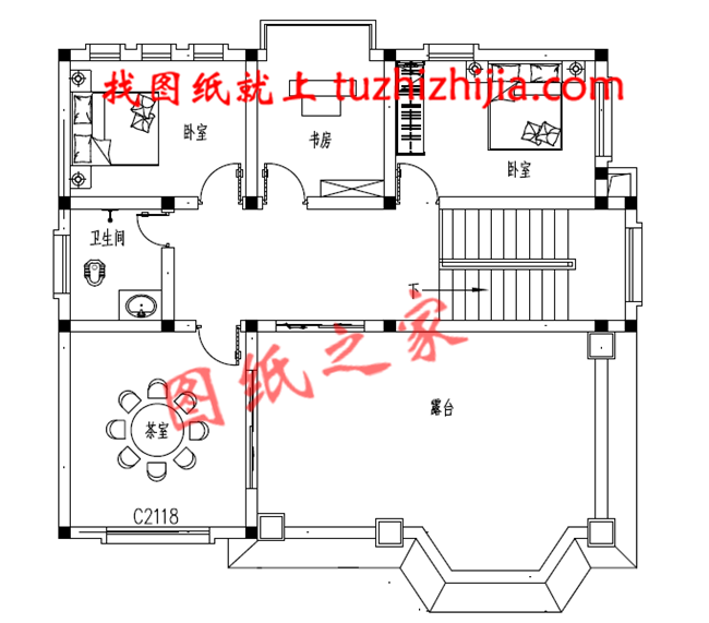 農(nóng)村二層半小戶型別墅設(shè)計(jì)圖，建一棟絕對(duì)是人生贏家