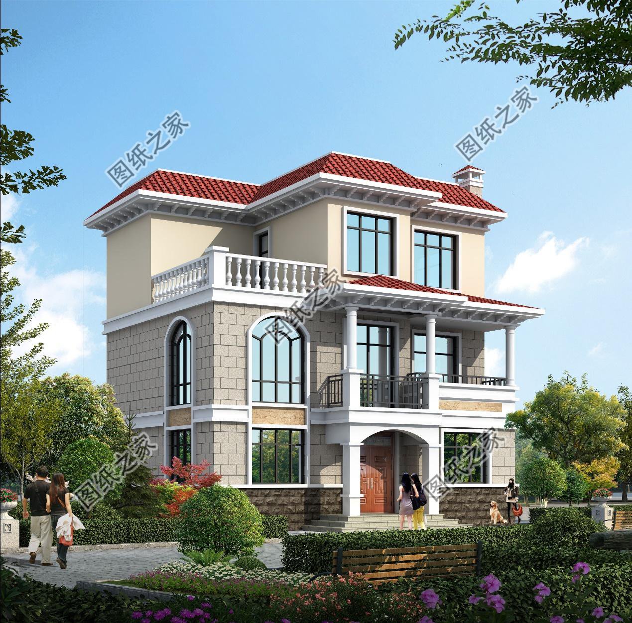 80平米農(nóng)村簡單房子效果圖，小戶型，全部送給你