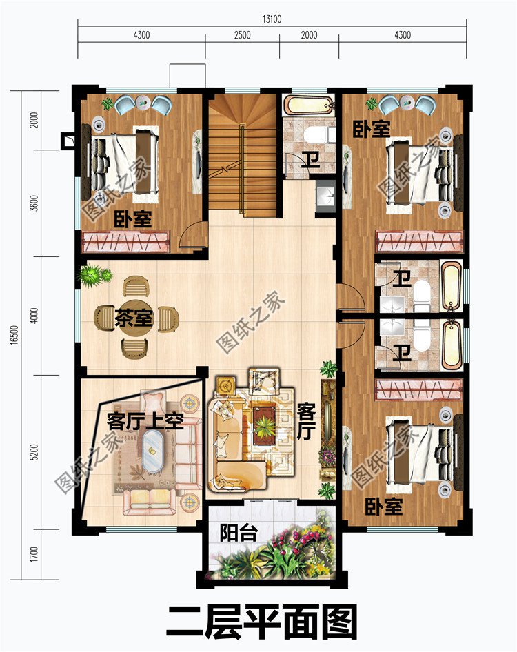 獨棟三層新中式簡約自建房