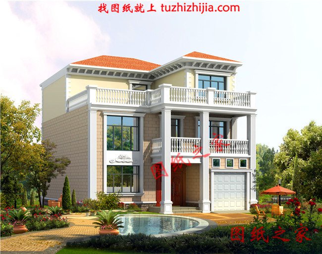 看了這四款自建房90平方米三層設計圖，你還不心動嗎？