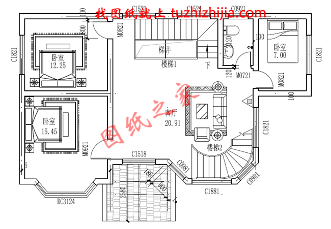 看了這四款自建房90平方米三層設計圖，你還不心動嗎？