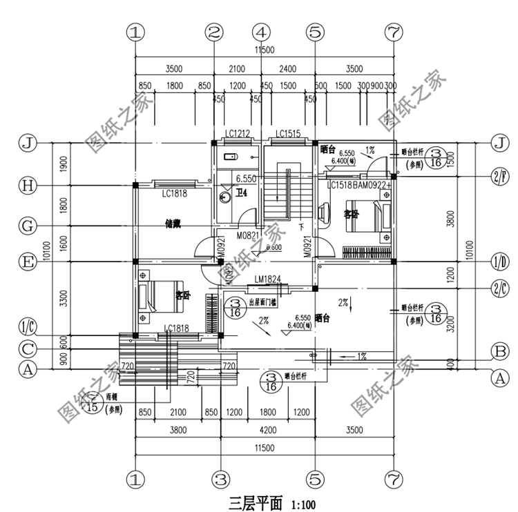 農(nóng)村20萬(wàn)元三層小樓效果圖，同學(xué)看了都羨慕