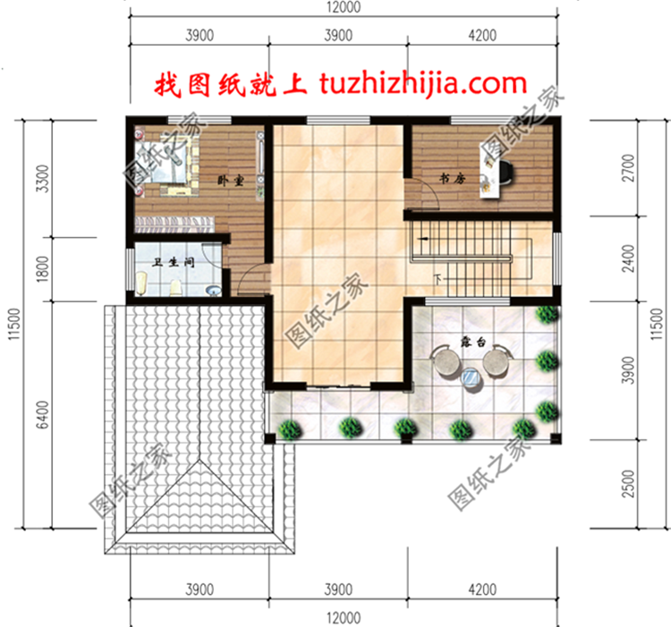 農(nóng)村20萬(wàn)元三層小樓效果圖，同學(xué)看了都羨慕