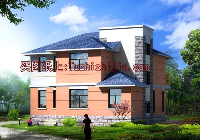 這樣建房，看著就讓人心動不已，這五款二層90平米農(nóng)村自建房設(shè)計圖趕快收藏