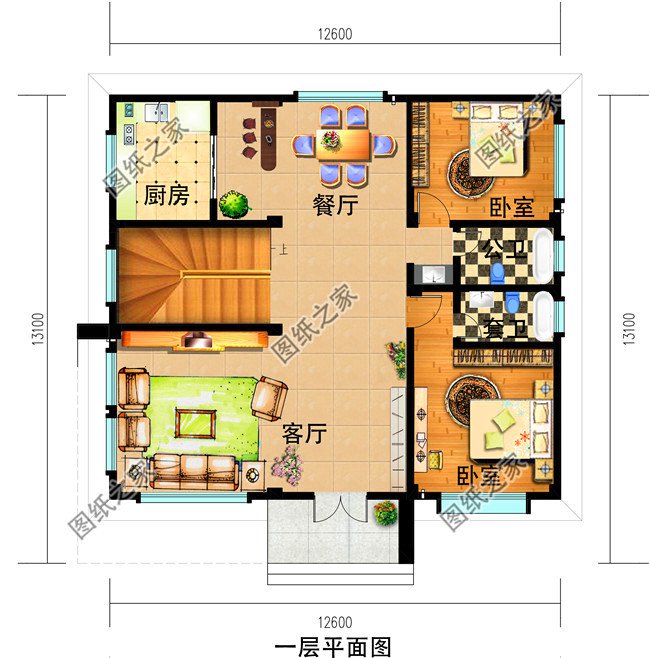 農(nóng)村30萬二層樓房圖片帶院子，真正適合農(nóng)村建的房子