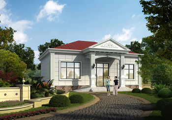 農(nóng)村三室二廳一層小平房設計圖，簡單實用型