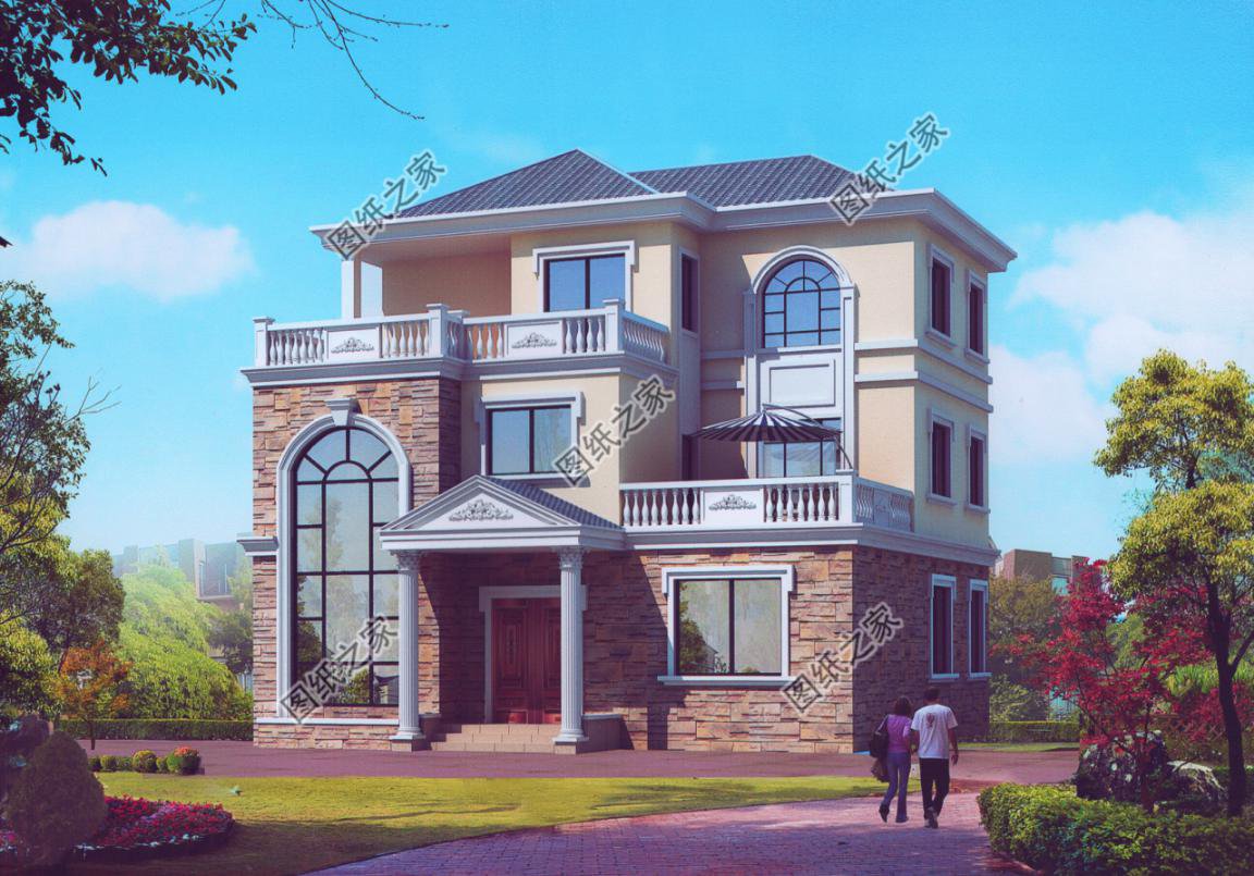 推薦4款三層自建房平面圖，簡直太讓人意外了，哪里舍得不收藏一番