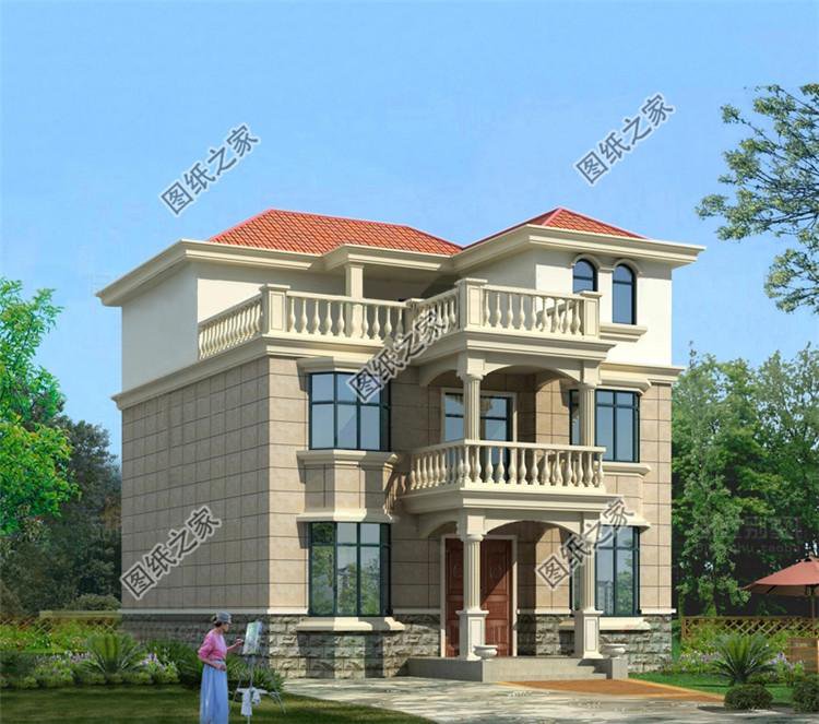 三層自建房實景圖，看了別人家建的房子，我也心動了